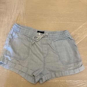 Volcom Blue Jean Shorts Soft Casual Distressed